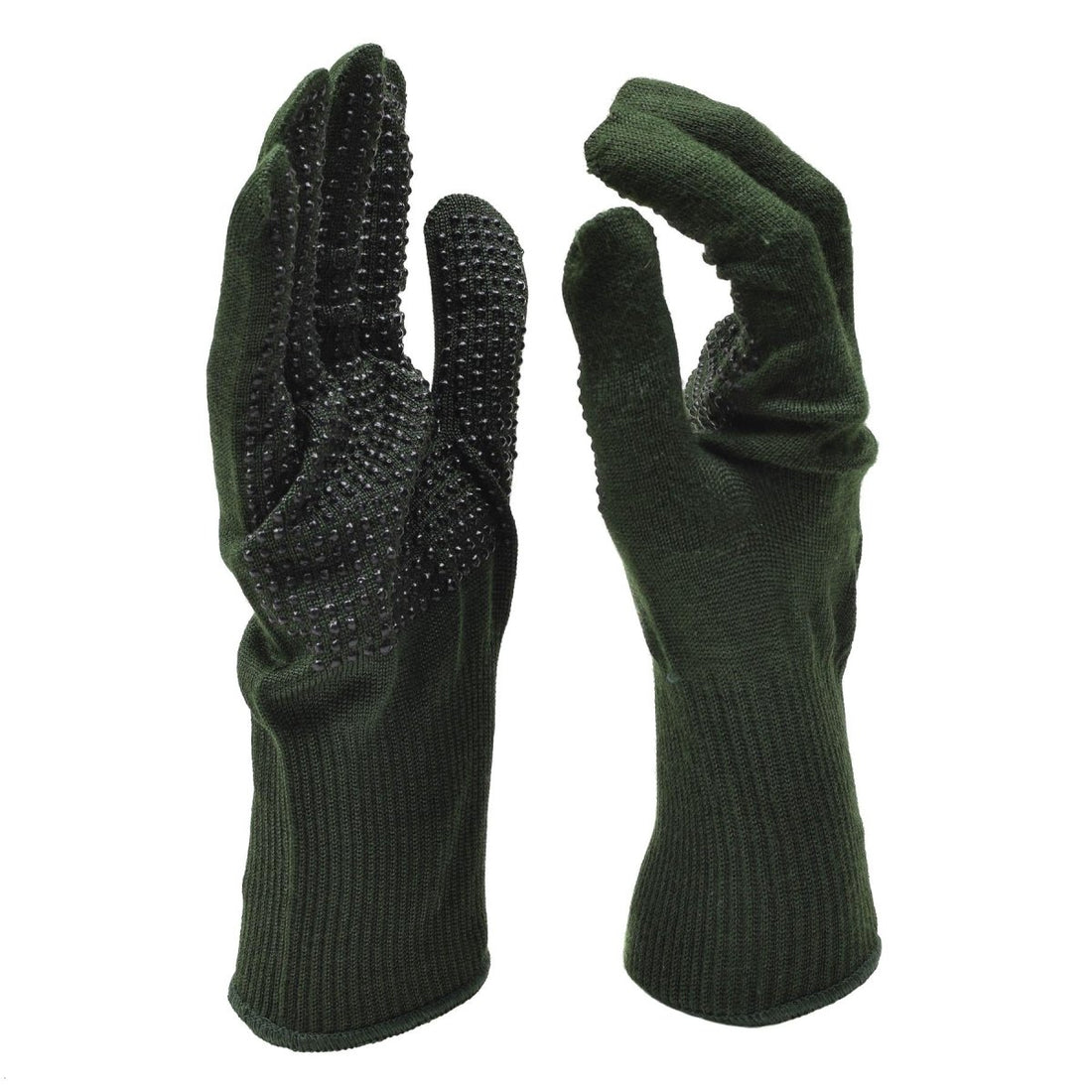 Véritables gants militaires britanniques tricotés en Nomex, gants tactiques résistants aux flammes