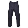 Pantalon de pluie authentique de la police britannique, pantalon d'extérieur imperméable pour temps humide bleu