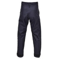 Pantalon de pluie authentique de la police britannique, pantalon d'extérieur imperméable pour temps humide bleu