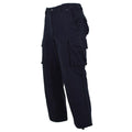 Pantalon ripstop de police britannique authentique, pantalon bleu excédentaire
