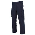 Pantalon de police britannique authentique, pantalon d'uniforme bleu léger, surplus militaire