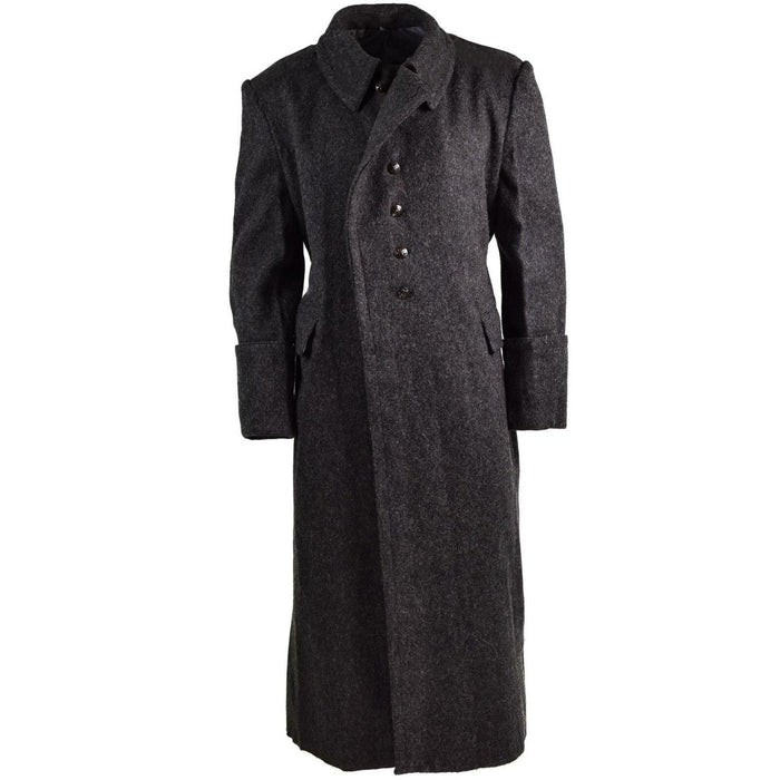 Véritable Trench-Coat Bulgare Militaire Armée Laine Pardessus Lourd Hiver Hommes - GoMilitar