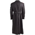 Véritable trench-coat bulgare militaire en laine de l'armée, manteau d'hiver épais et brillant