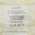 Véritable masque facial effrayant pour temps froid en para-aramide réglable effrayant blanc cosplay
