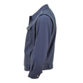 Véritable blouson bleu de l'armée tchèque, boutons argentés, veste militaire décontractée, NEUF