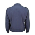 Véritable blouson bleu de l'armée tchèque, boutons argentés, veste militaire décontractée, NEUF