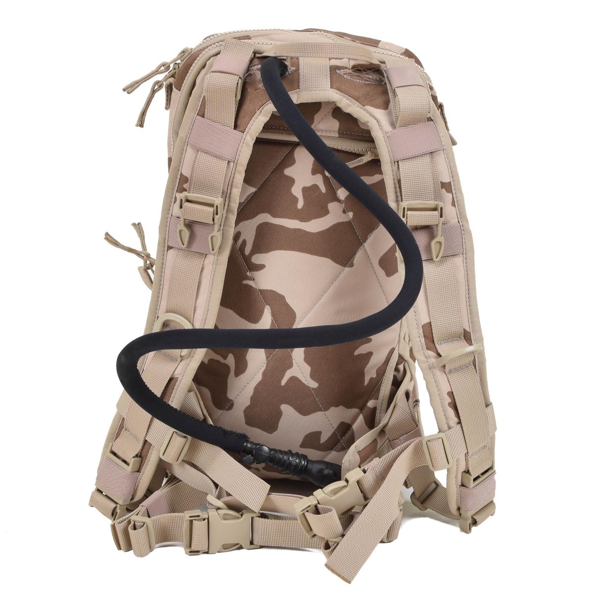 Sac à dos d'hydratation militaire tchèque authentique système CZ95 camouflage désert 3 litres