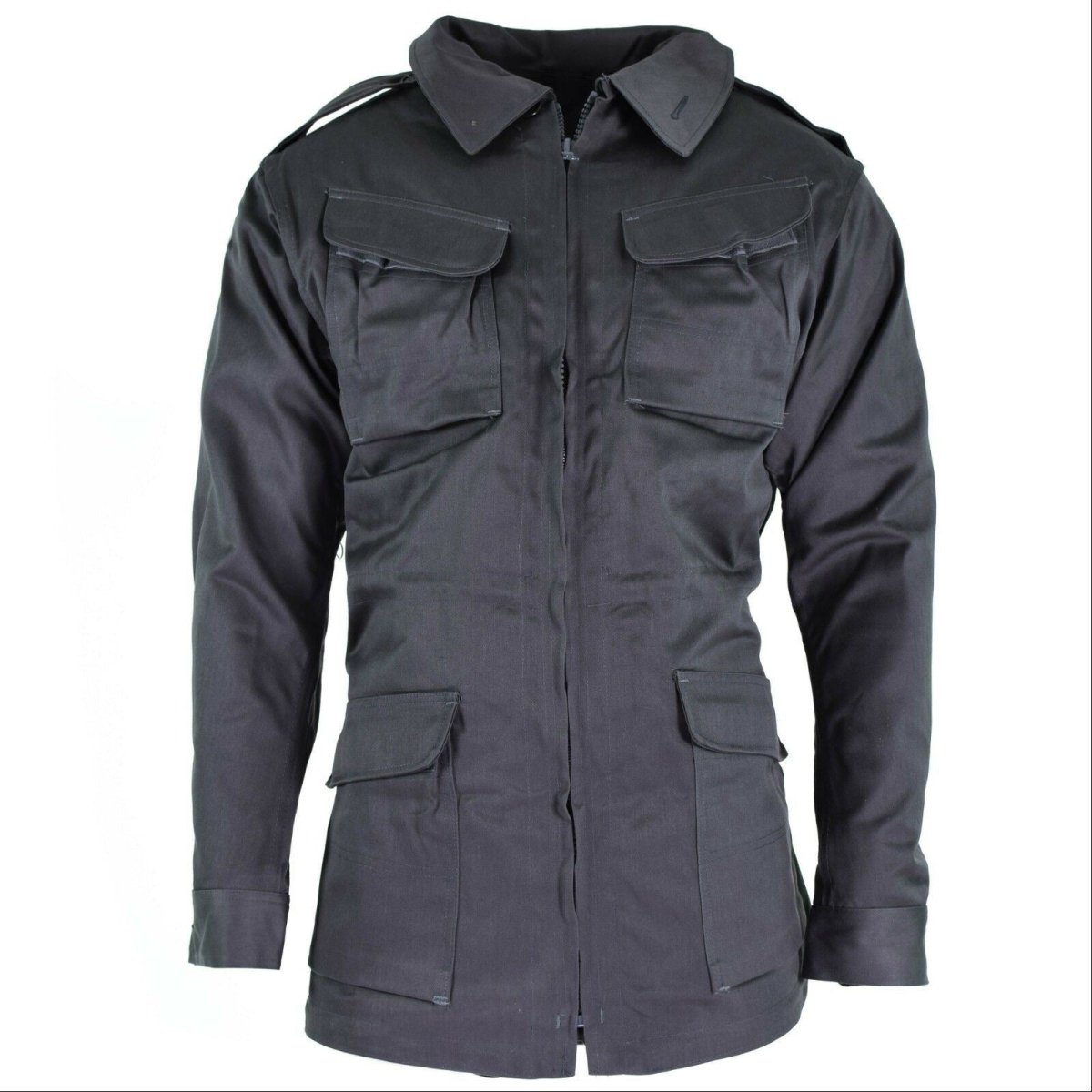 Veste de combat authentique de l'armée danoise M71, surplus militaire gris du Danemark, NEUF