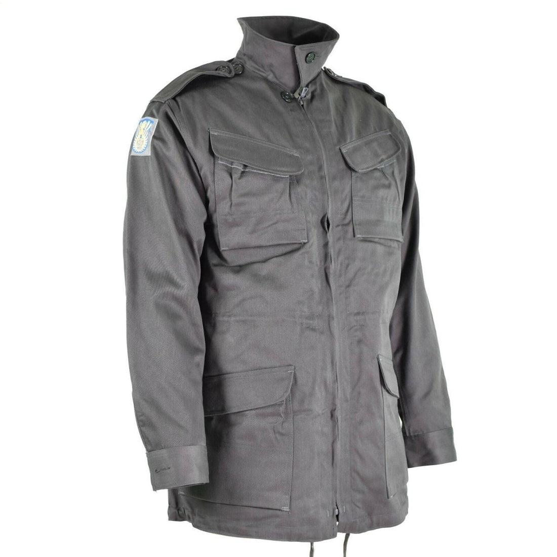 Veste de combat authentique de l'armée danoise M71, surplus militaire gris du Danemark, NEUF