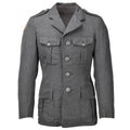 Veste d'uniforme danoise authentique, uniforme militaire gris de l'armée, tenue d'officier