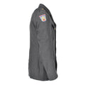 Veste d'uniforme danoise authentique, uniforme militaire gris de l'armée, tenue d'officier
