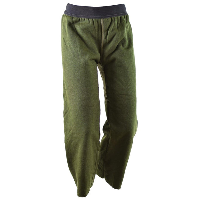 doublures de pantalons isolées vintage Dutch Army Olive OD avec taille et poignets élastiques pour plus de chaleur et de confort