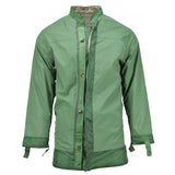 Veste militaire de combat imperméable en PTFE avec doublure de parka Olive OD de l'armée néerlandaise authentique