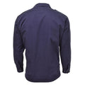 Chemises d'uniforme à manches longues de l'armée néerlandaise authentiques, veste bleu marine, surplus militaire