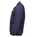 Chemises d'uniforme à manches longues de l'armée néerlandaise authentiques, veste bleu marine, surplus militaire