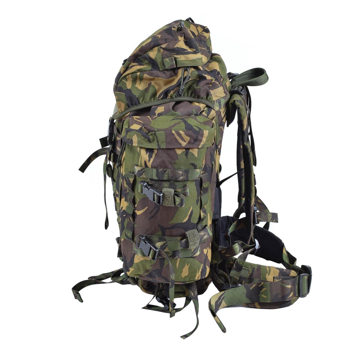 Sac à dos militaire néerlandais authentique modèle DPM sac à dos de combat 60L sac à dos tactique