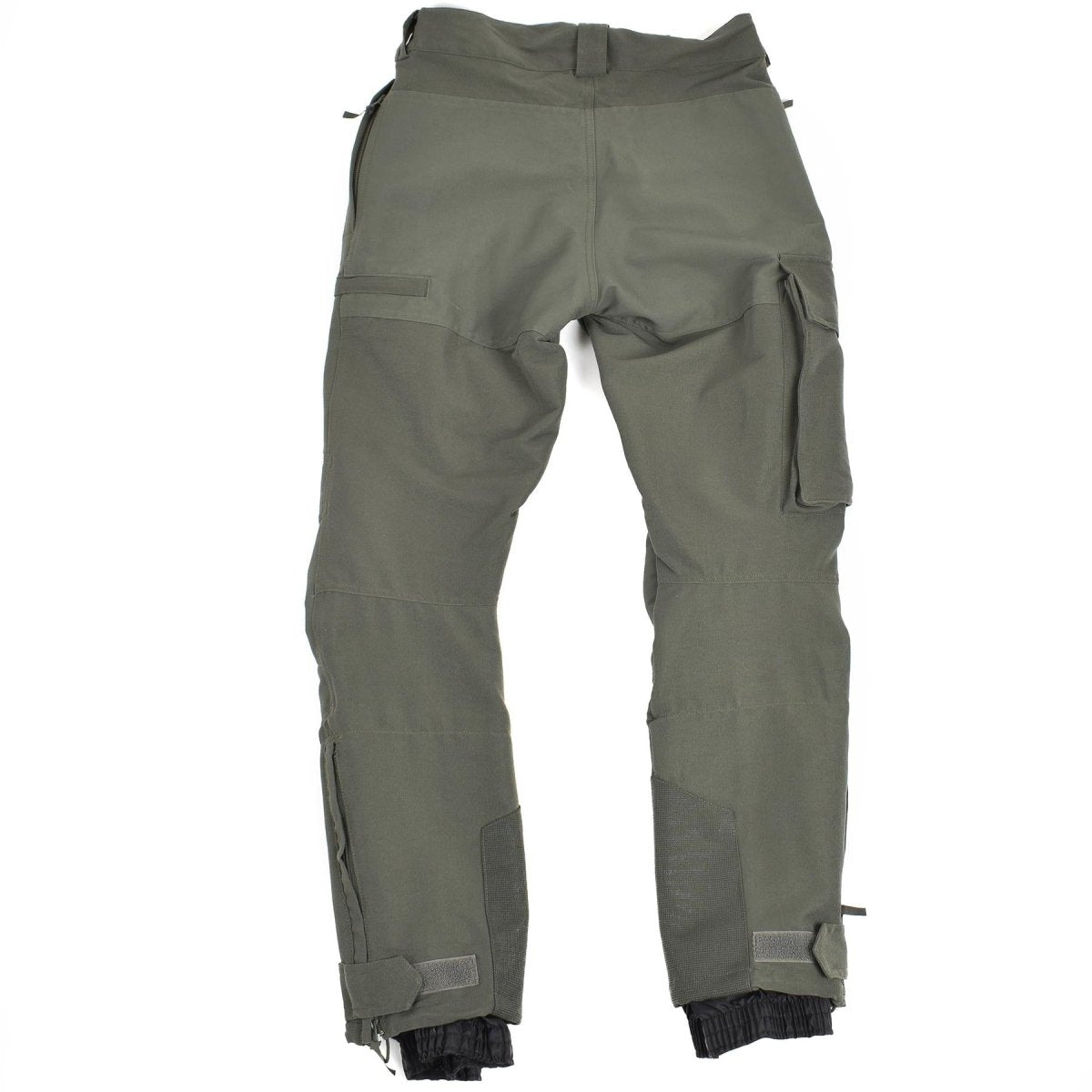 Pantalon alpin OD authentique de l'armée française avec protection cheville et bretelles NEUF