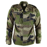 Véritable veste de combat F2 de l'armée française fatigue camouflage CE surplus militaire