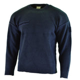 Véritable pull de l'armée française Pull Commando Bleu Pull Militaire Col Rond