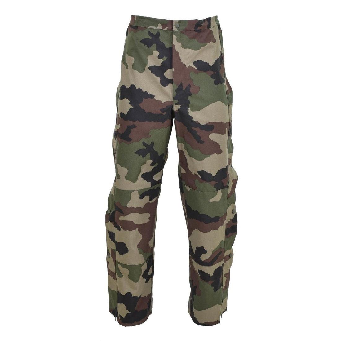 Pantalon de pluie authentique de l'armée française, combinaison imperméable trilaminée avec bretelles NEUF