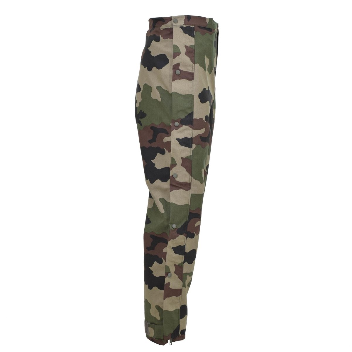 Pantalon de pluie authentique de l'armée française, combinaison imperméable trilaminée avec bretelles NEUF