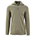 Véritable chemise de l'armée française zippée sous-chemise F1 thermique Olive pull homme NEUF