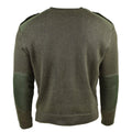 Véritable Pull Armée Française Olive Commando Militaire Homme Pull Col Rond NEUF