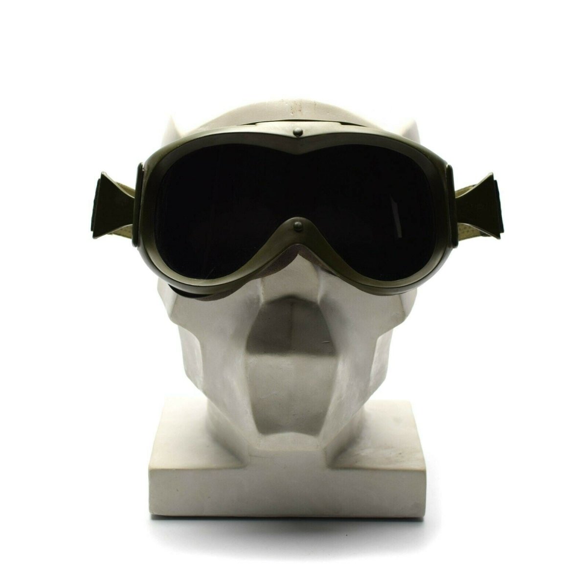 Véritables lunettes de protection pour les yeux de l'armée française pour tankiste, verres militaires, soleil, sable, vent