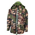 Véritable veste imperméable trilaminée de l'armée française CCE camouflage parka de pluie à capuche NEUF