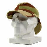 Véritable casquette de combat de l'armée française Chapeau queue-de-pie camouflage désert avec rabat de cou
