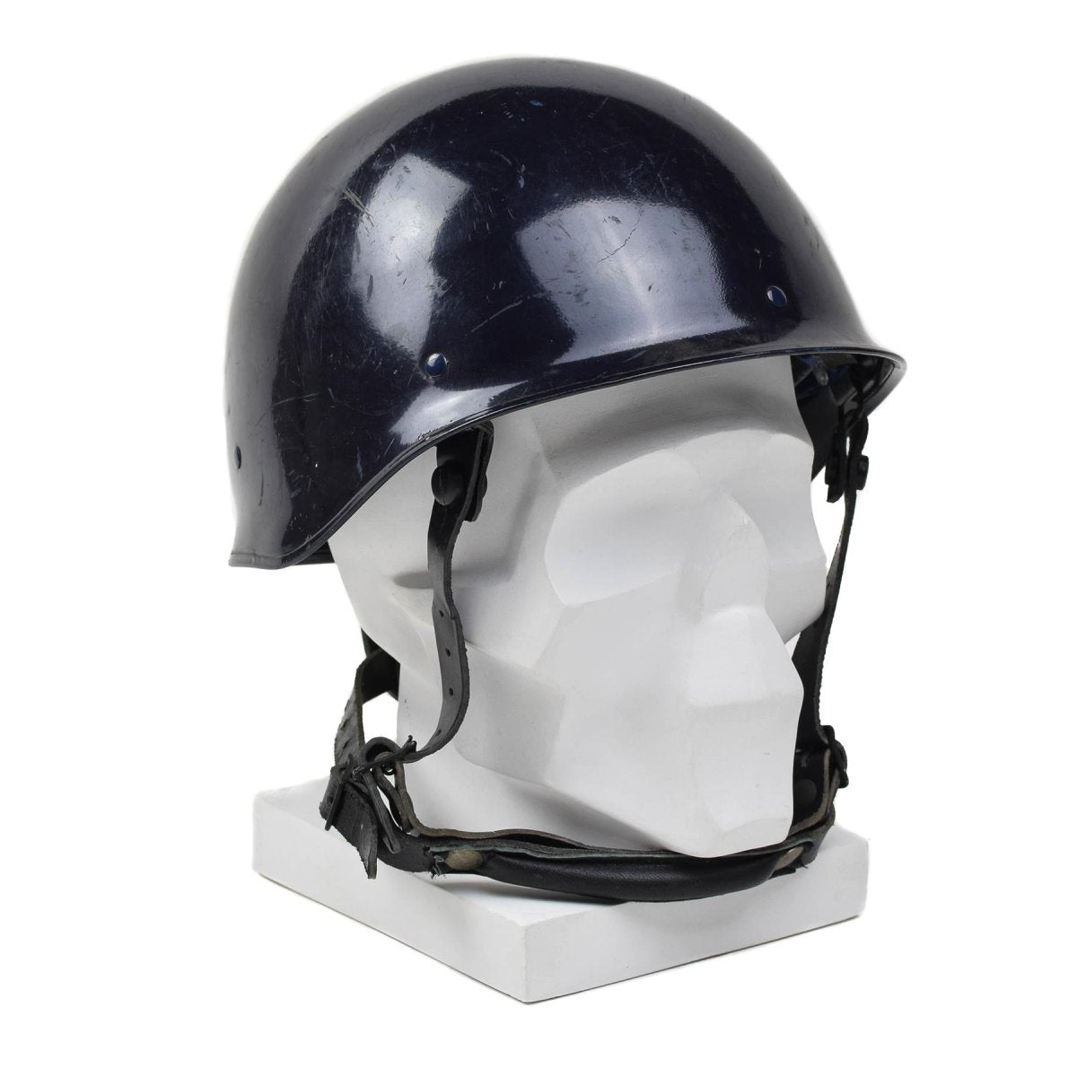 Véritable casque tactique militaire français MP Blue F1 équipement de combat vintage NEUF