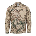 Chemisier de campagne authentique de l'armée géorgienne, chemises tactiques de terrain camouflage tropentarn