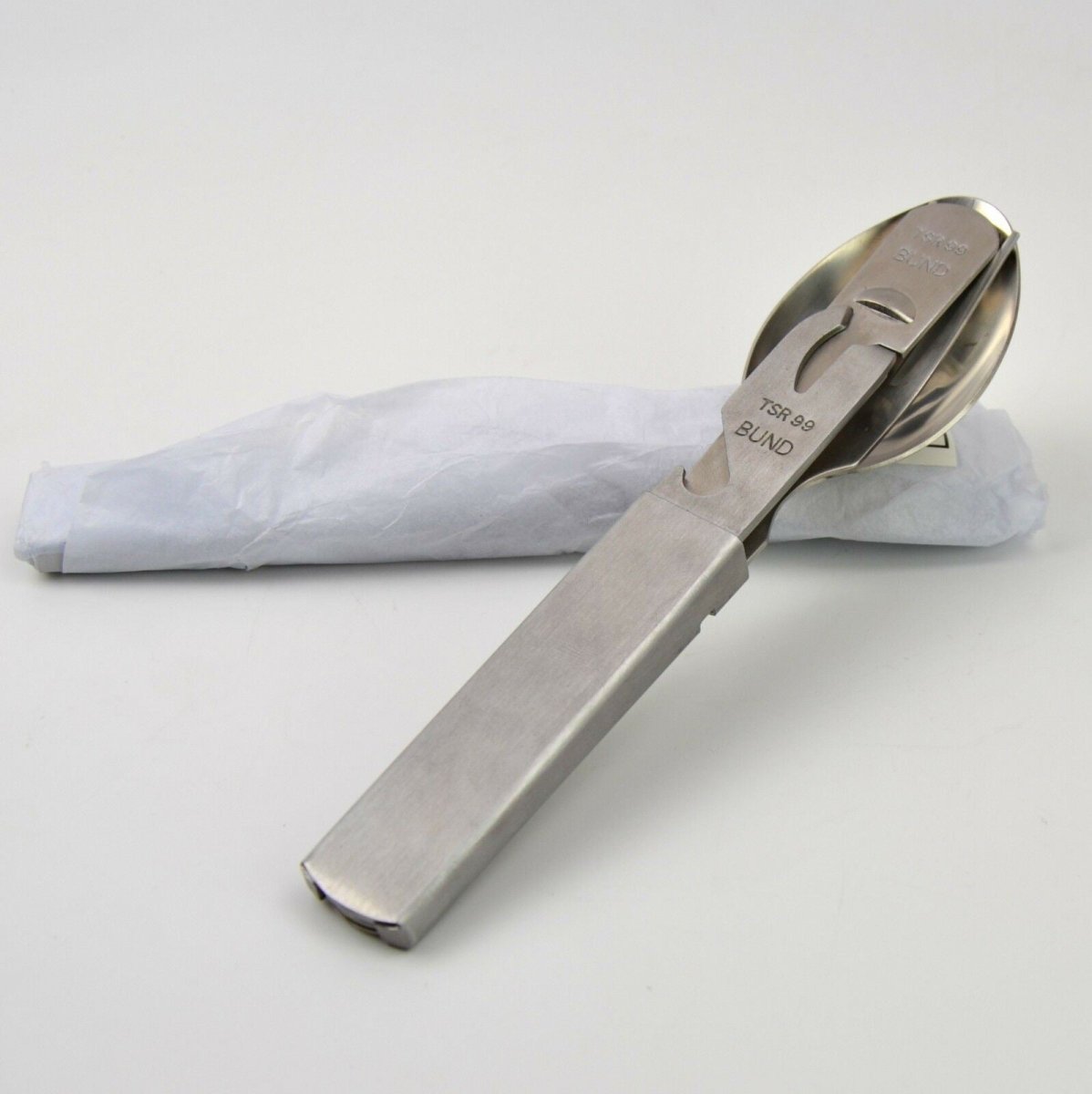 Véritable ensemble de couverts de l'armée allemande, ustensiles de cuisine, kit multi-outils, couverts NEUF