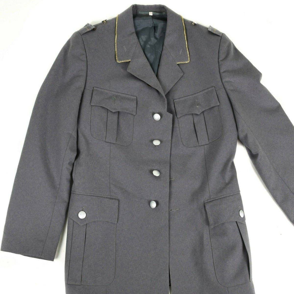 Véritable veste de costume de l'armée allemande grise uniforme formel NEUF