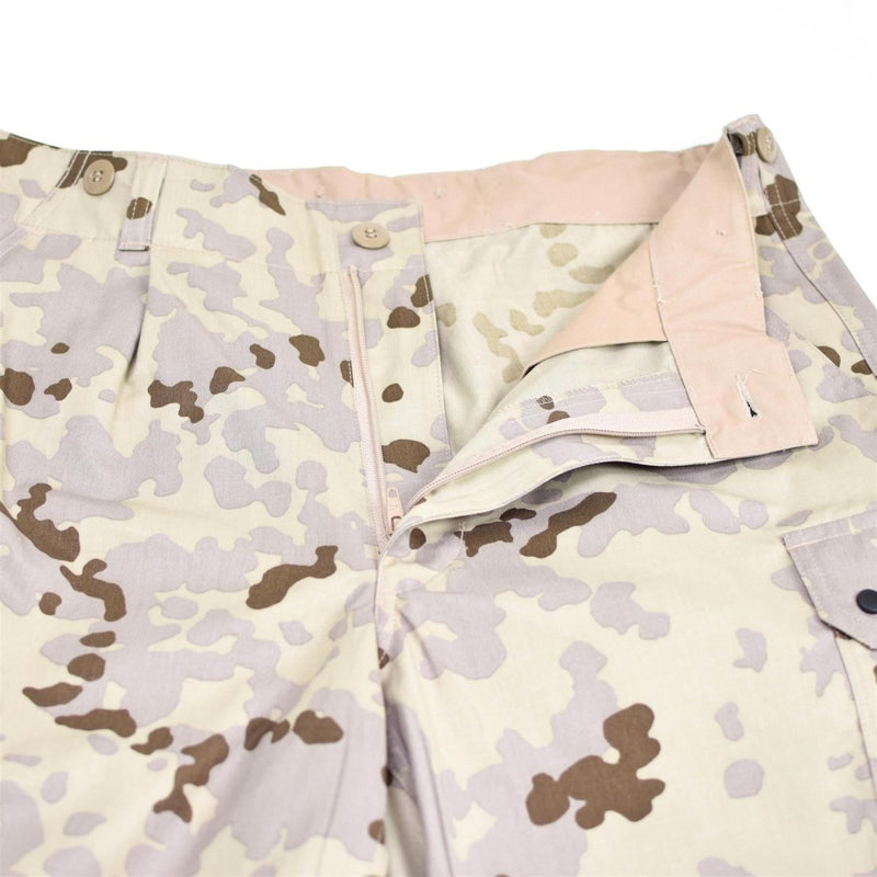 Genuine German army issue Desert camo pants field combat trousers tropical NEW - GoMilitar