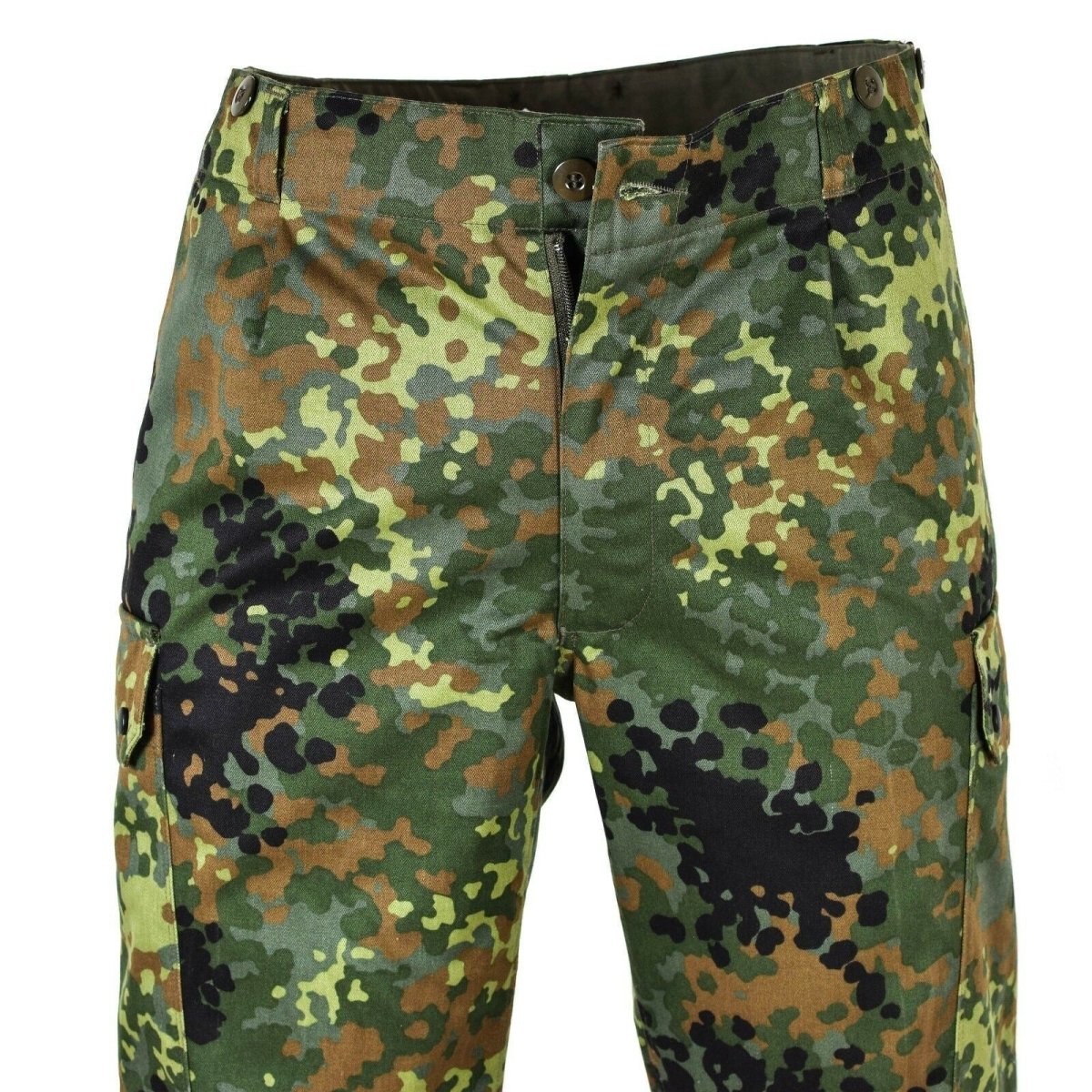 Pantalon de combat de l'armée allemande authentique flecktarn camouflage BW NEUF