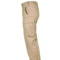 Pantalon de combat en moleskine de l'armée allemande authentique BW Pantalon kaki NEUF