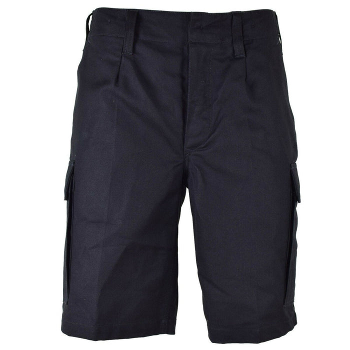 Véritable armée allemande issue MOLESKIN SHORTS Durable cargo été Noir hommes NOUVEAU - GoMilitar