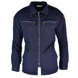 Véritable veste de marine de l'armée allemande bleue résistante au feu en aramide marine Forces navales