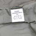 Véritable parka de l'armée allemande olive veste militaire excédentaire manteau long OD vintage NEUF