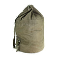 Véritable sac de voyage de l'armée allemande avec bretelles et grand sac à dos avec serrure