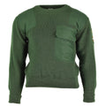 Véritable pull vert des troupes de l'armée allemande, pull militaire BDU, NEUF