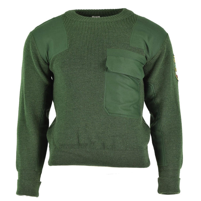 Véritable pull des troupes de l'armée allemande pull vert pull militaire question pull BDU NOUVEAU - GoMilitar