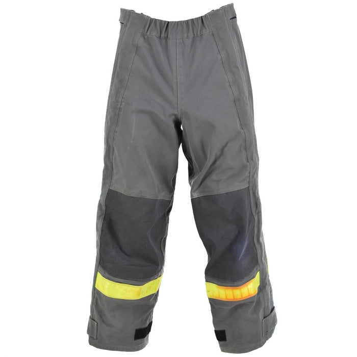Pantalon de protection gris allemand d'origine, salopette et bretelles en aramide résistant à la chaleur - GoMilitar