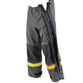 Pantalon de protection allemand gris authentique, salopette et bretelles en aramide résistant à la chaleur