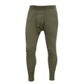 Véritable sous-vêtement thermique militaire allemand pantalon d'hiver en coton olive surplus NEUF