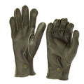 Gants de patrouille OD en cuir véritable de la police allemande authentique Olive OD NEUF Authentique