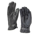 Gants de patrouille en cuir véritable de la police allemande, doublés de laine grise, 100 % chauds pour l'hiver, NEUF