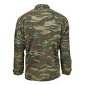 Véritable veste militaire grecque durable de combat tactique sur le terrain en camouflage lézard foncé