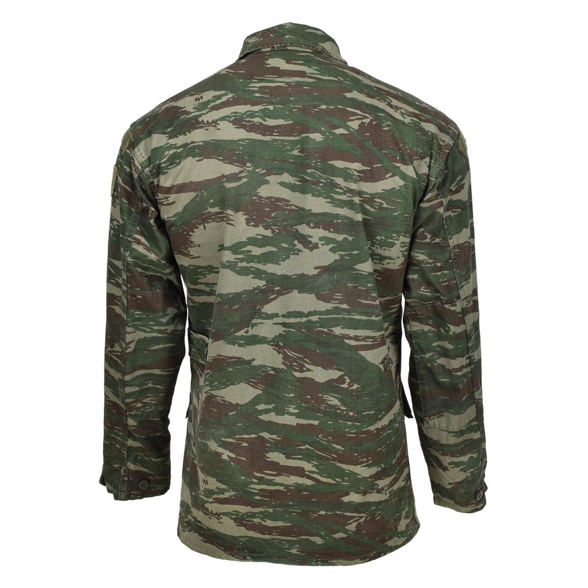 Véritable veste militaire grecque camouflage lézard ripstop durable combat tactique sur le terrain